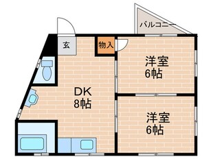 増田ビルの物件間取画像